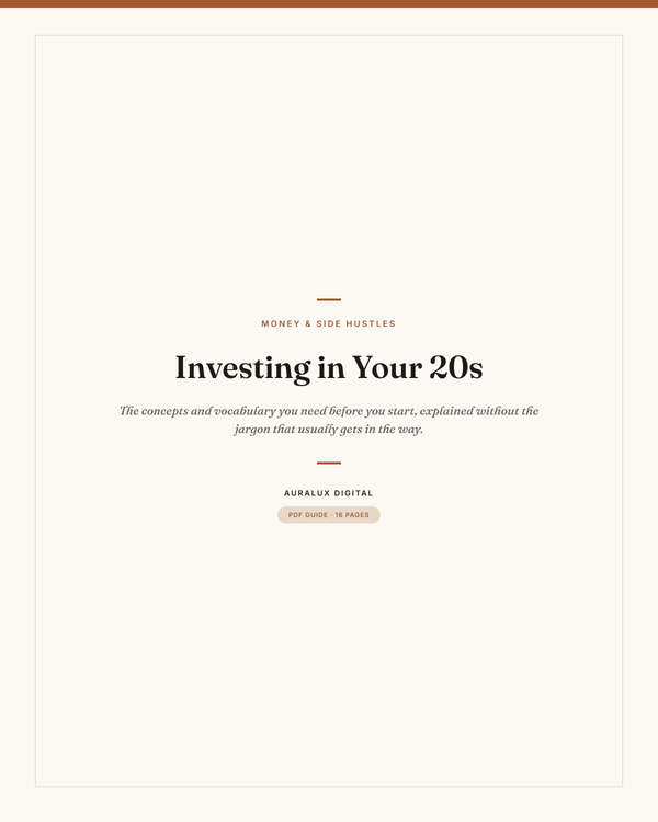Investing in Your 20s