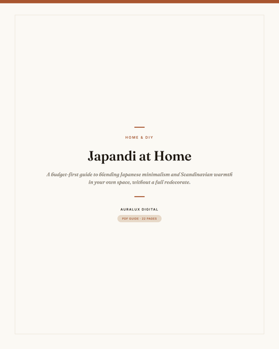 Japandi at Home