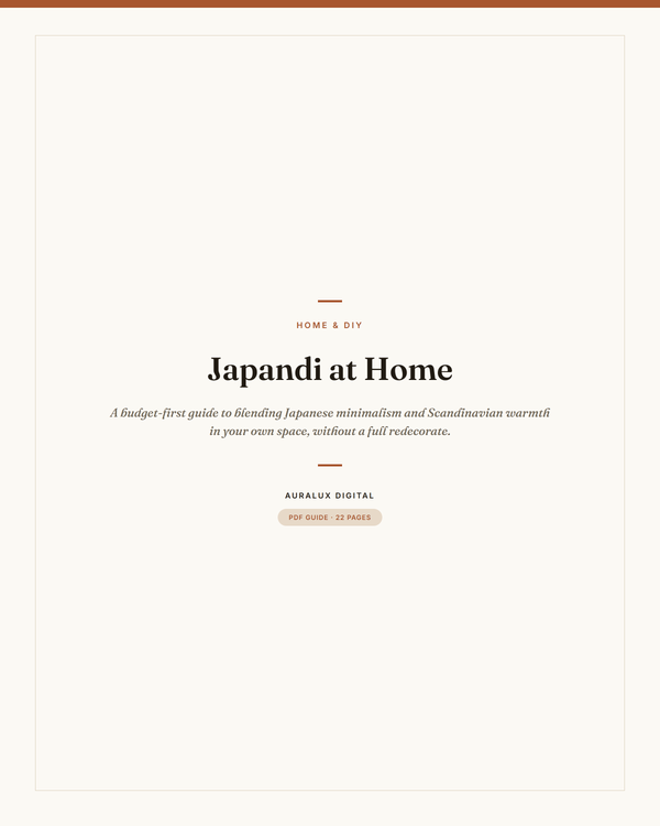 Japandi at Home