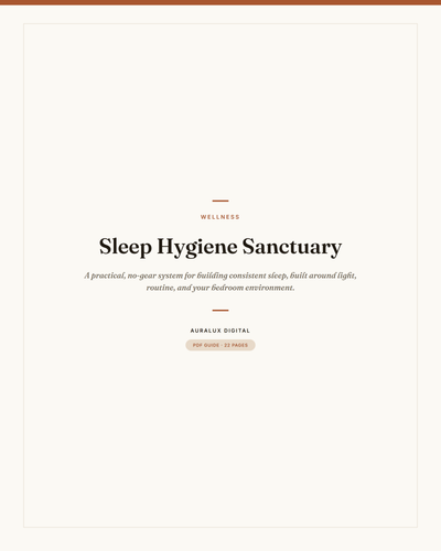 Sleep Hygiene Sanctuary